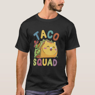 T-shirt Équipe Chat Taco Cinco De Mayo Fête Mexicaine Fies