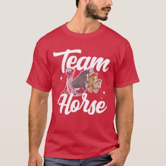 T-shirt Équipe Cheval Équitation cavalier Equestre Lover v