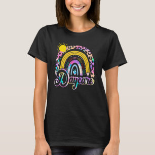 T-shirt Équipe Crèche Équipe Retour Scolaire Arc-en-ciel E