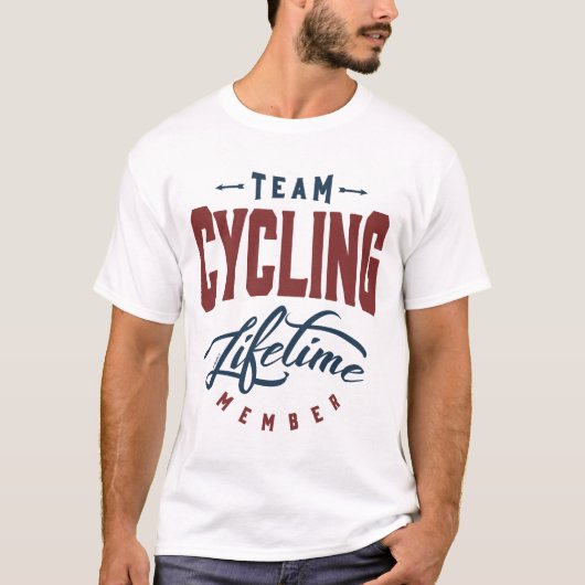 T-shirt Équipe cycliste (Devant)