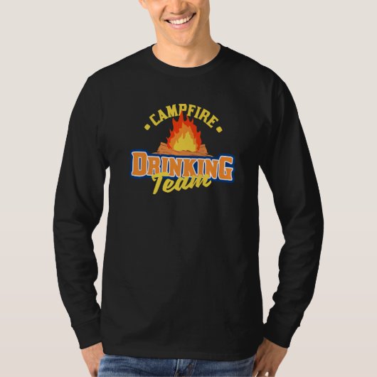 T-shirt Équipe cycliste Campfire (Devant)