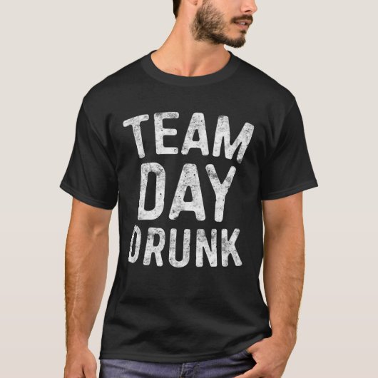 T-shirt Équipe cycliste Day Drunk (Devant)