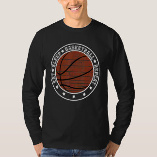 T-shirt Équipe cycliste Eat Sleep Basketball Repeat Boy Yo