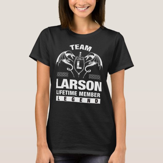T-shirt Équipe cycliste Larson Lifetime (Devant)