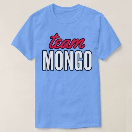 T-shirt Équipe cycliste Mongo (Design devant)
