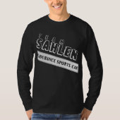 T-shirt Équipe cycliste Sahlen Charcoal (Devant)