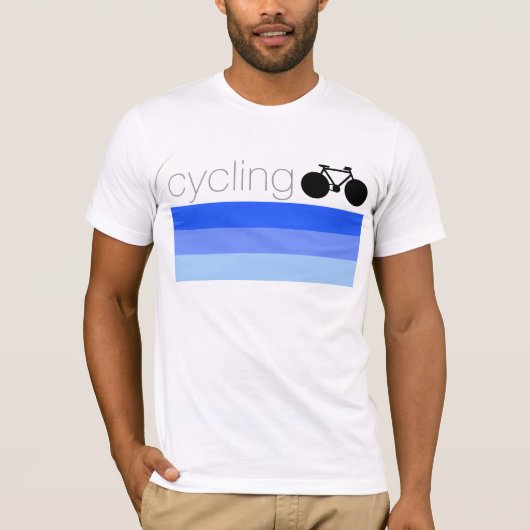 T-shirt équipe cycliste - vélo-T (Devant)