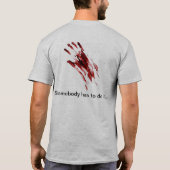 T-shirt Équipe cycliste Zombie Apocalypse Response (Dos)