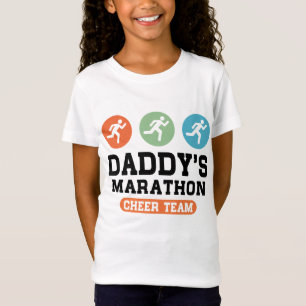 T-Shirt Équipe d'acclamation du marathon du papa