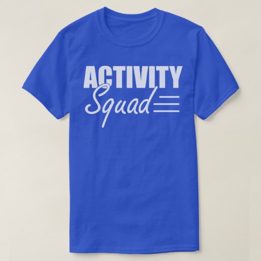T-shirt Équipe d'activités w (Design devant)