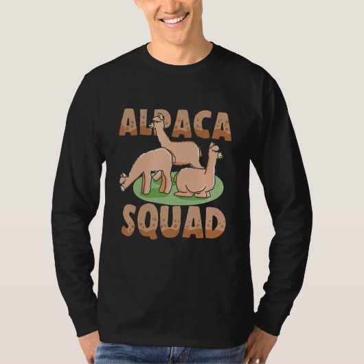 T-shirt Équipe d'Alpaca (Devant)