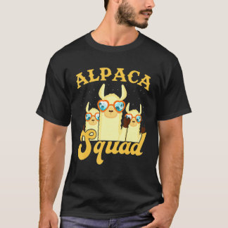 T-shirt Équipe d'Alpaca Lunettes de soleil Zoo