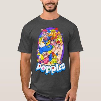 T-shirt Équipe d'amitié Popples rétro