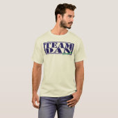 T-shirt Équipe Dan (renégats) (Devant entier)