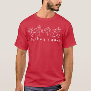 T-shirt Équipe d'ânes drôle d'équipe de mule Élevage d'ani