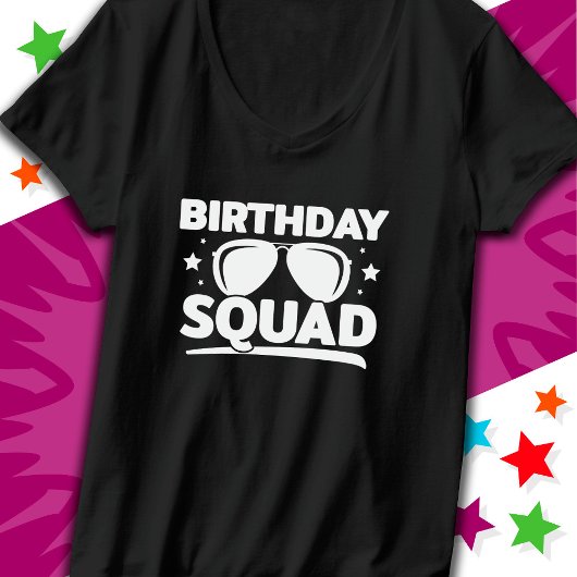 T-shirt Équipe d'anniversaire du cool Fun Matching Group