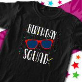 T-shirt Équipe d'anniversaire du cool Fun Matching Group