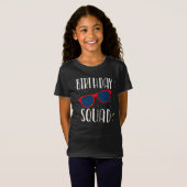 T-Shirt Équipe d'anniversaire du cool Fun Matching Group (Devant entier)