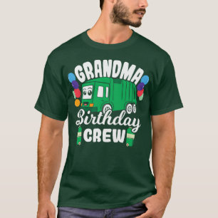 T-shirt Équipe d'anniversaire féminine Grand-mère de l'ann