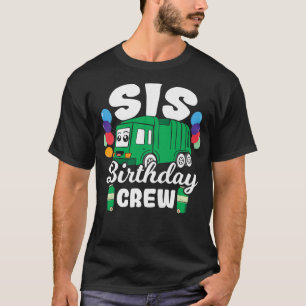 T-shirt Équipe d'anniversaire Sœur de l'enfant de l'annive