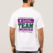 T-shirt Équipe dans la pièce en t de performance de (Dos)