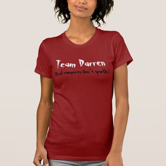 T-shirt Équipe Darren Shan (Devant)