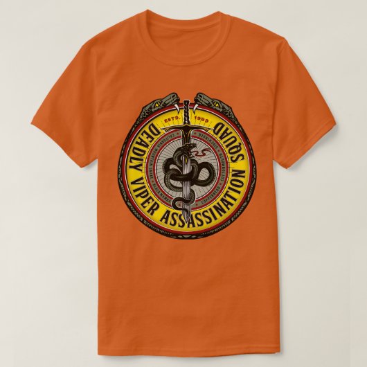 T-shirt Équipe D'Assassinat Mortelle (Design devant)