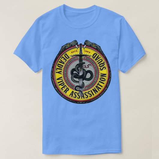 T-shirt Équipe D'Assassinat Mortelle (Design devant)