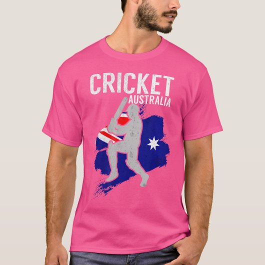 T-shirt Équipe d'Australie de cricket (Devant)