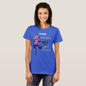 T-shirt Équipe d'Australie de la Coupe du monde de footbal (Devant entier)