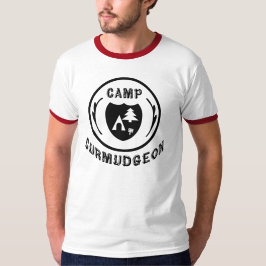 T-shirt Équipe d'avare de camp (Devant)