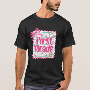 T-shirt Équipe de 1re année Premier jour d'école Thé à la