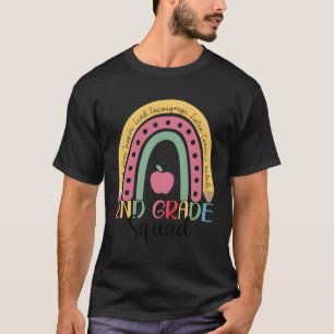 T-shirt Équipe De 2E Année Bonjour Enseignant De Deuxième