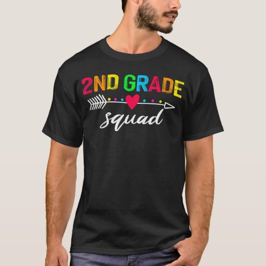 T-shirt Équipe de 2e classe (Devant)