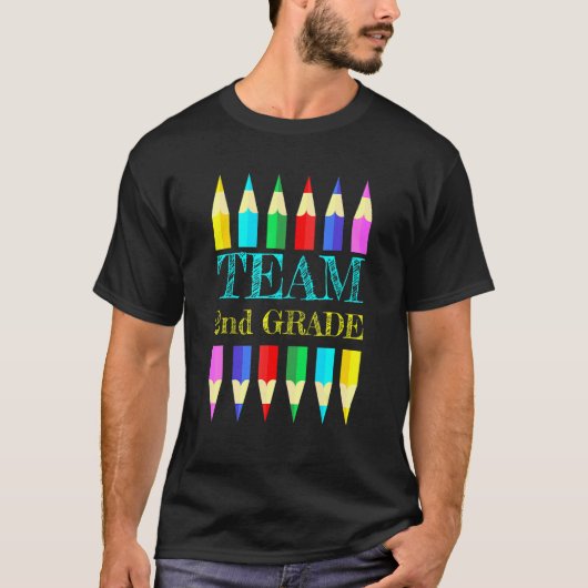 T-shirt Équipe de 2e classe Équipe de brigade de retour à (Devant)