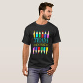T-shirt Équipe de 2e classe Équipe de brigade de retour à (Devant entier)