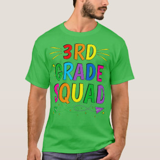 T-shirt Équipe de 3e année Troisième premier jour de l'éco