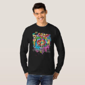 T-shirt Équipe de 5e année Comme une équipe normale, mais (Devant entier)