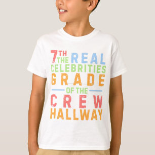 T-shirt Équipe de 7e année Les véritables célébrités du co
