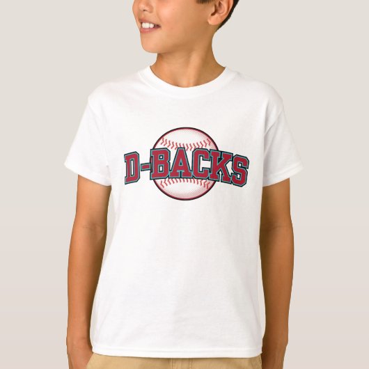T-shirt Équipe de baseball Arizona Dback (Devant)