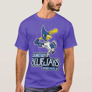 T-shirt Équipe de baseball de Schenectady Bluejays déficit