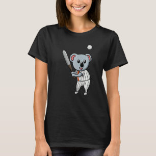 T-shirt Équipe de baseball de sport animal Koala Whisperer