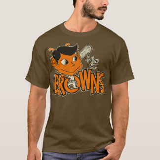 T-shirt Équipe de baseball de St Louis Browns