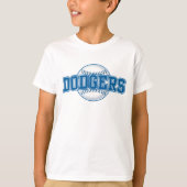 T-shirt Équipe de baseball Dodger (Devant)