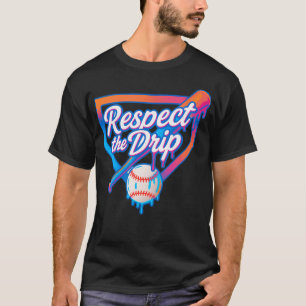 T-shirt Équipe de baseball Drip pour les garçons Ice Cream