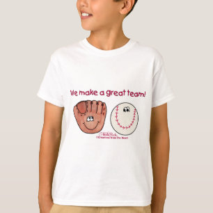 T-shirt Équipe de baseball et de baseball