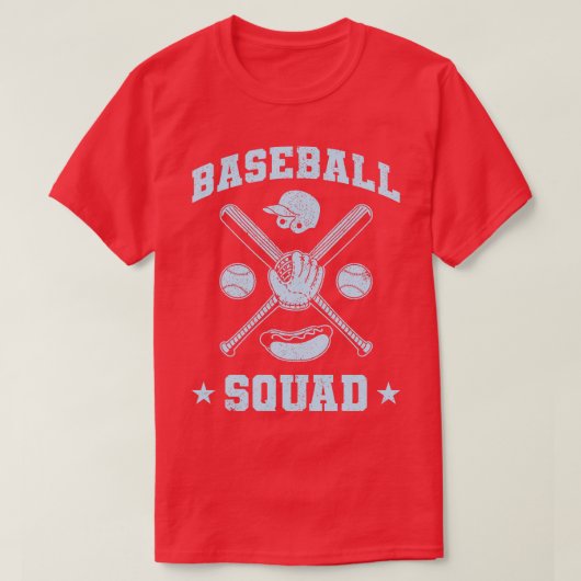 T-shirt Équipe de baseball V5 (Design devant)