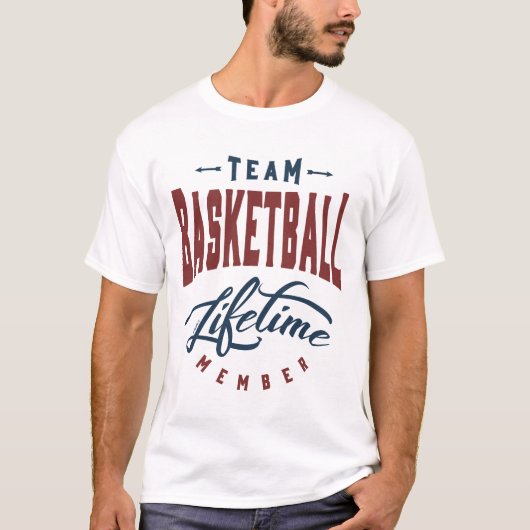 T-shirt Équipe de basket-ball (Devant)