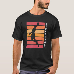 T-shirt Équipe de basket-ball papa Joueur de basket-ball D