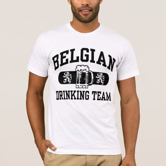 T-shirt Équipe de Belgique (Devant)